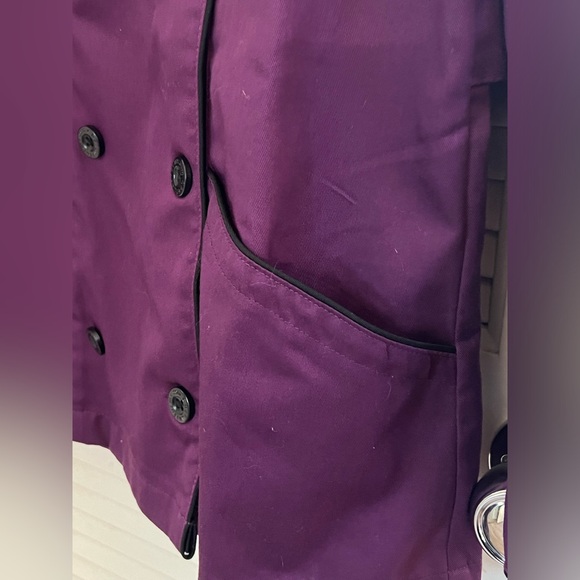 Purple CHEF UNIFORMS size Small - Picture 5 of 7